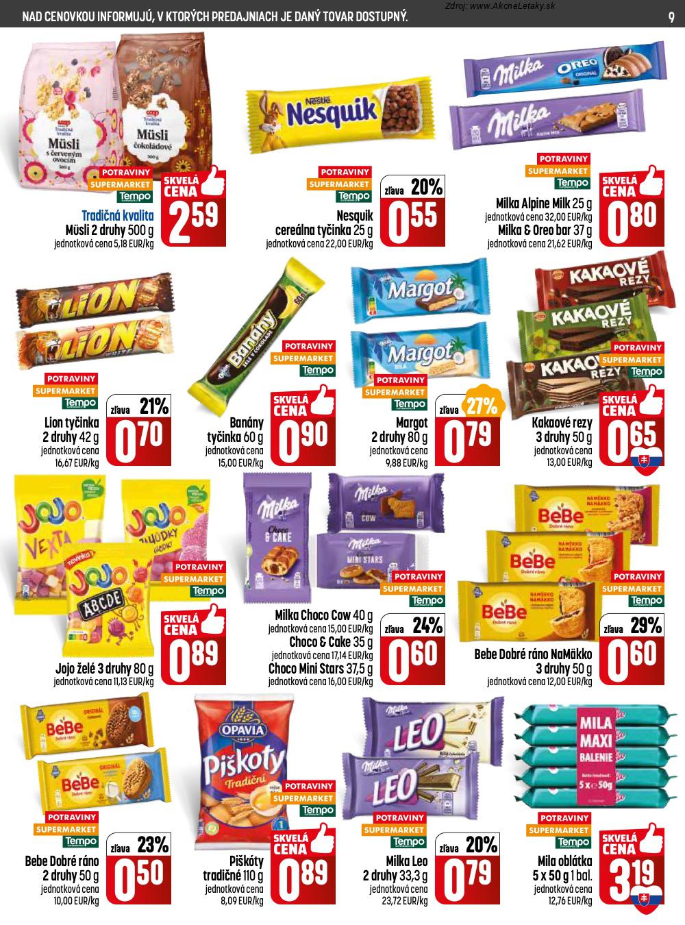 Leták COOP Jednota (15. 1. - 21. 1. 2026) - strana 9 z 28