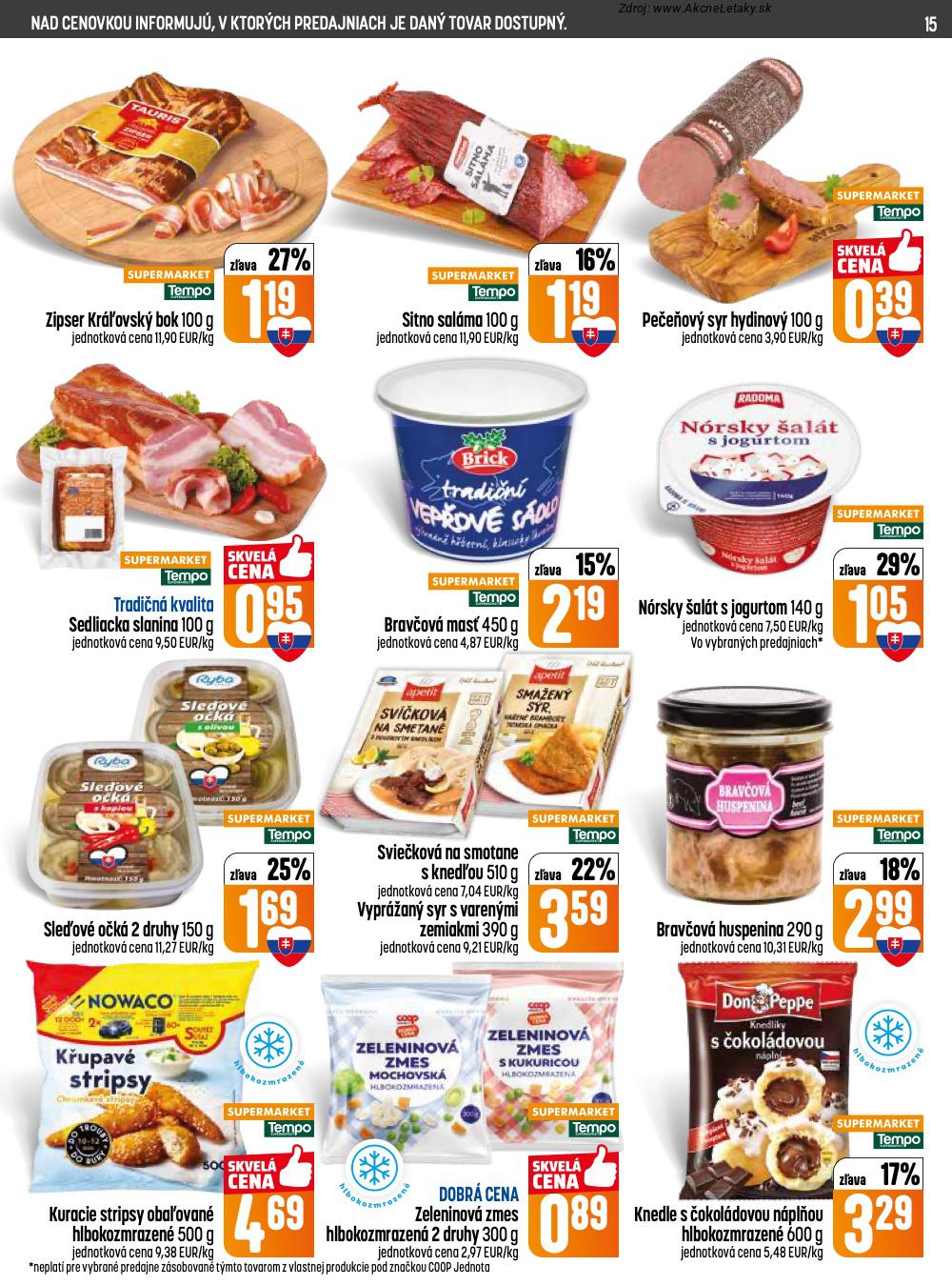 Leták COOP Jednota (22. 1. - 28. 1. 2026) - strana 15 z 28
