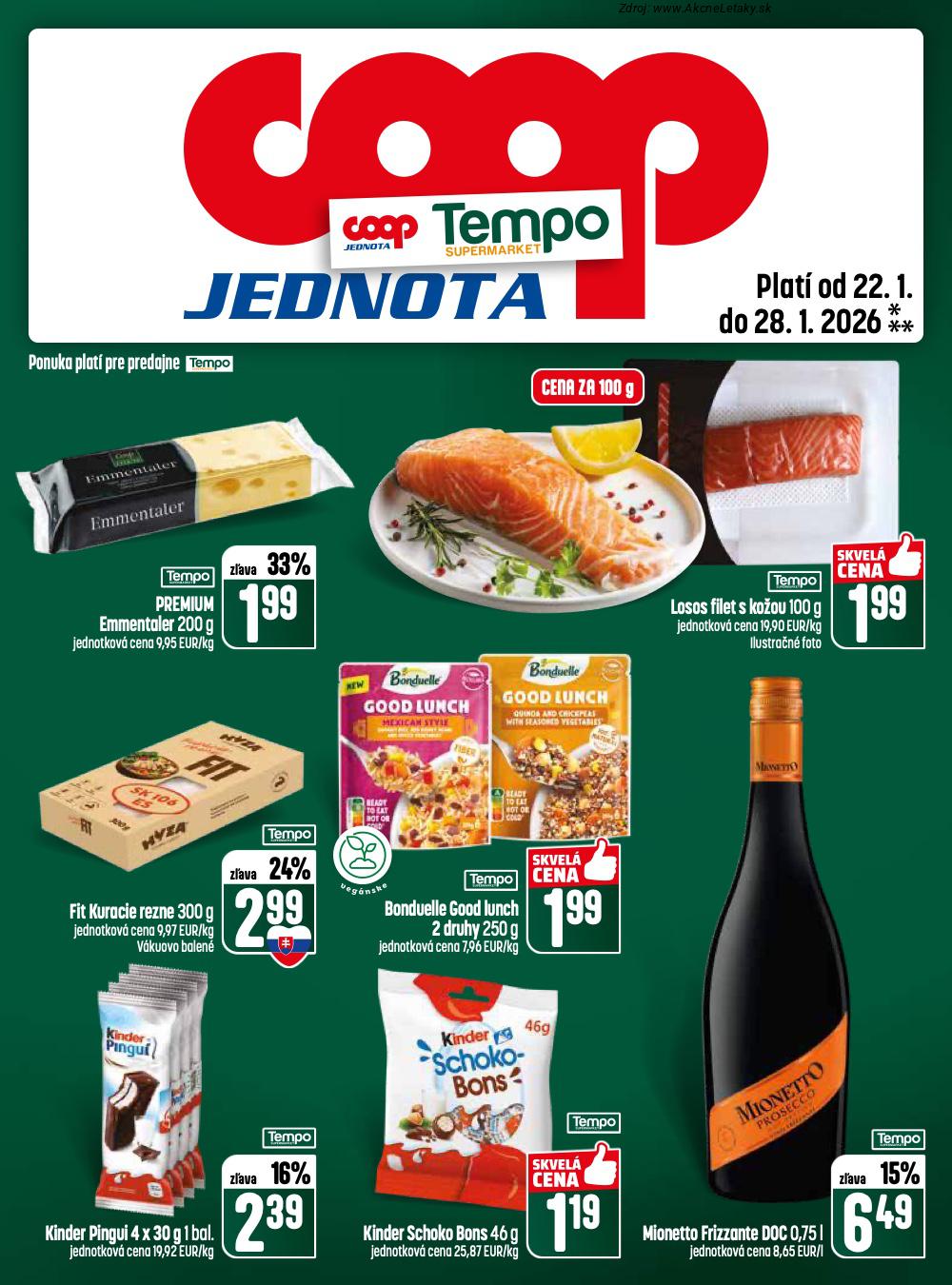 Leták COOP Jednota (22. 1. - 28. 1. 2026) - strana 25 z 28