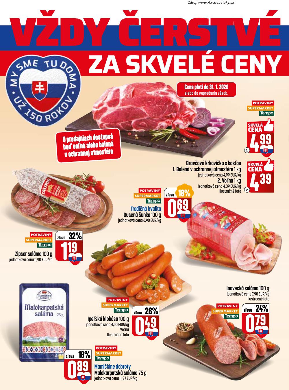 Leták COOP Jednota (29. 1. - 4. 2. 2026) - strana 4 z 28