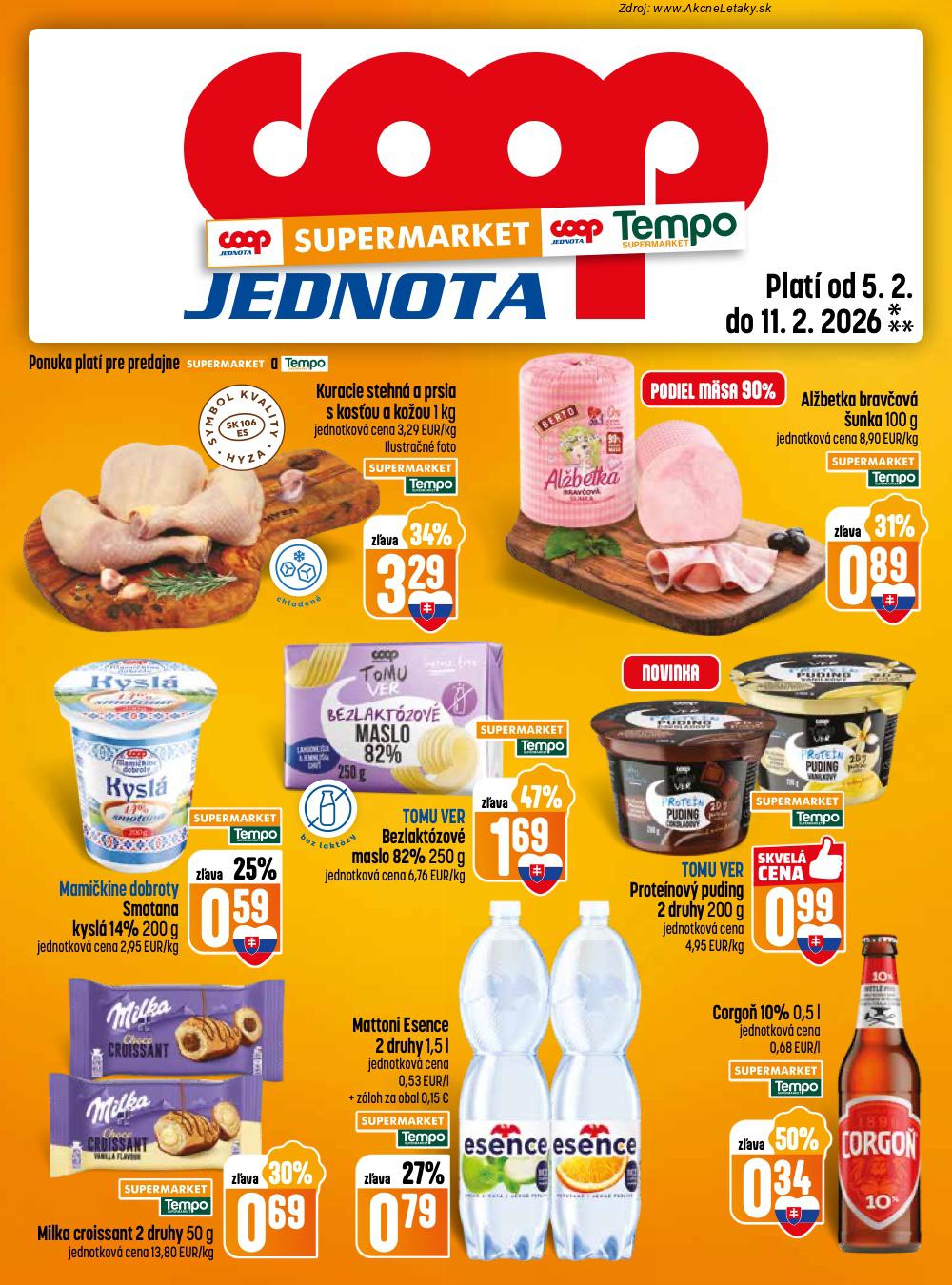 Leták COOP Jednota (5. 2. - 11. 2. 2026) - strana 13 z 28