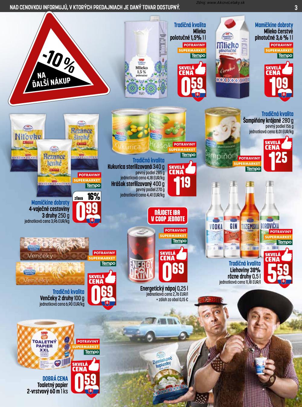 Leták COOP Jednota (5. 2. - 11. 2. 2026) - strana 3 z 28