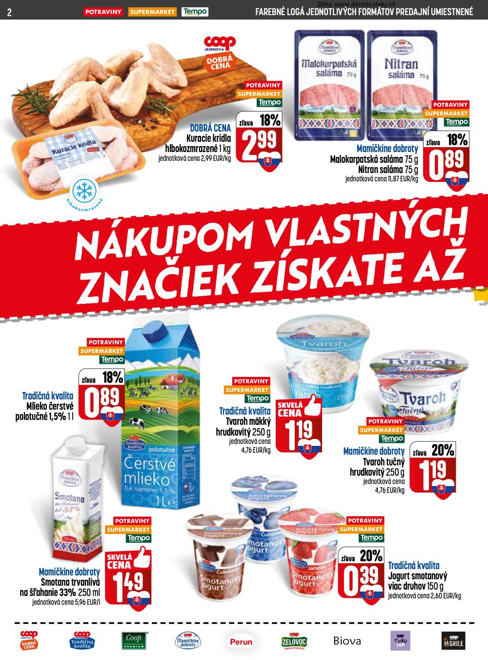 Leták COOP Jednota (19. 2. - 25. 2. 2026) - strana 2 z 28