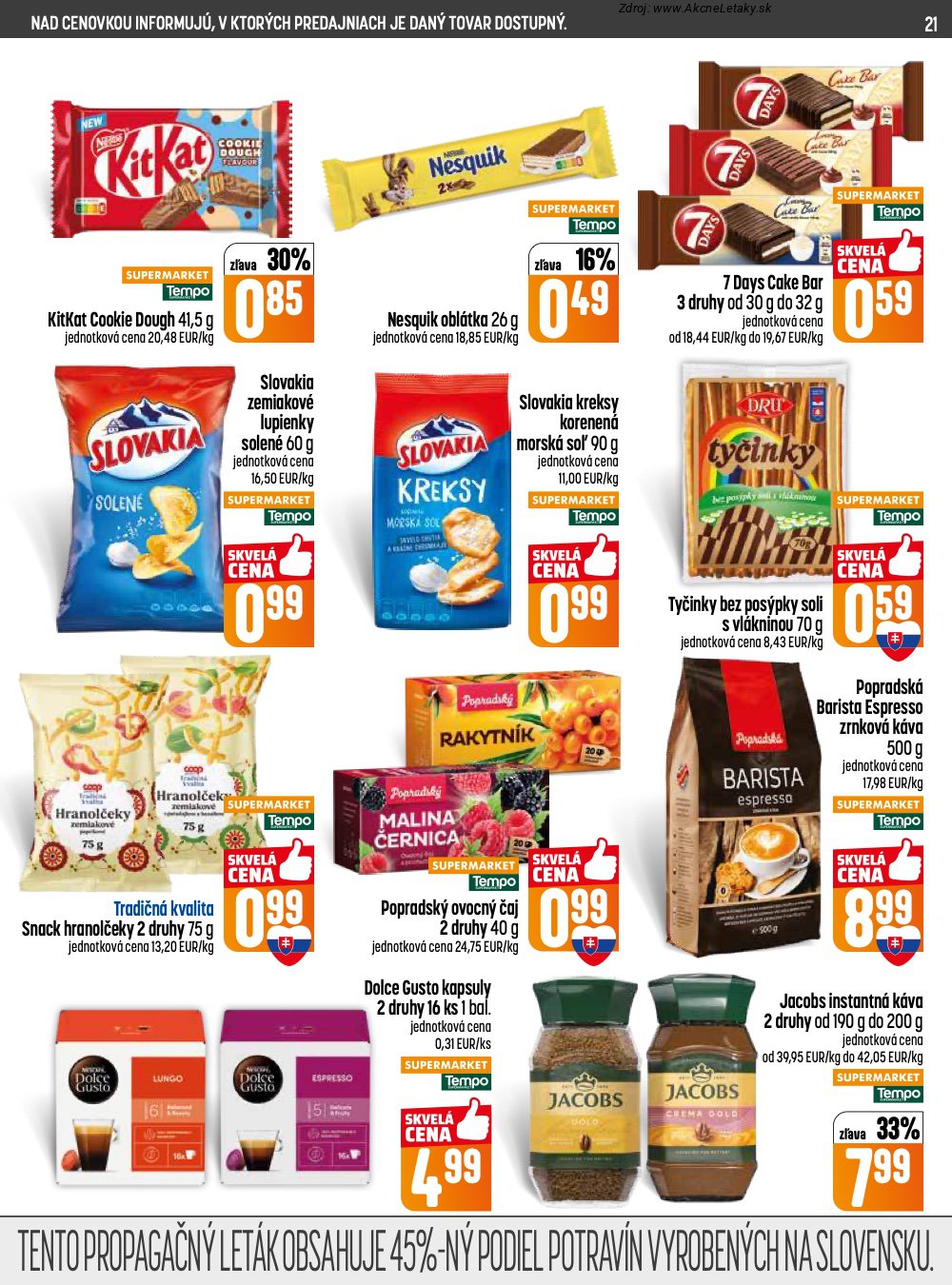 Leták COOP Jednota (19. 2. - 25. 2. 2026) - strana 21 z 28