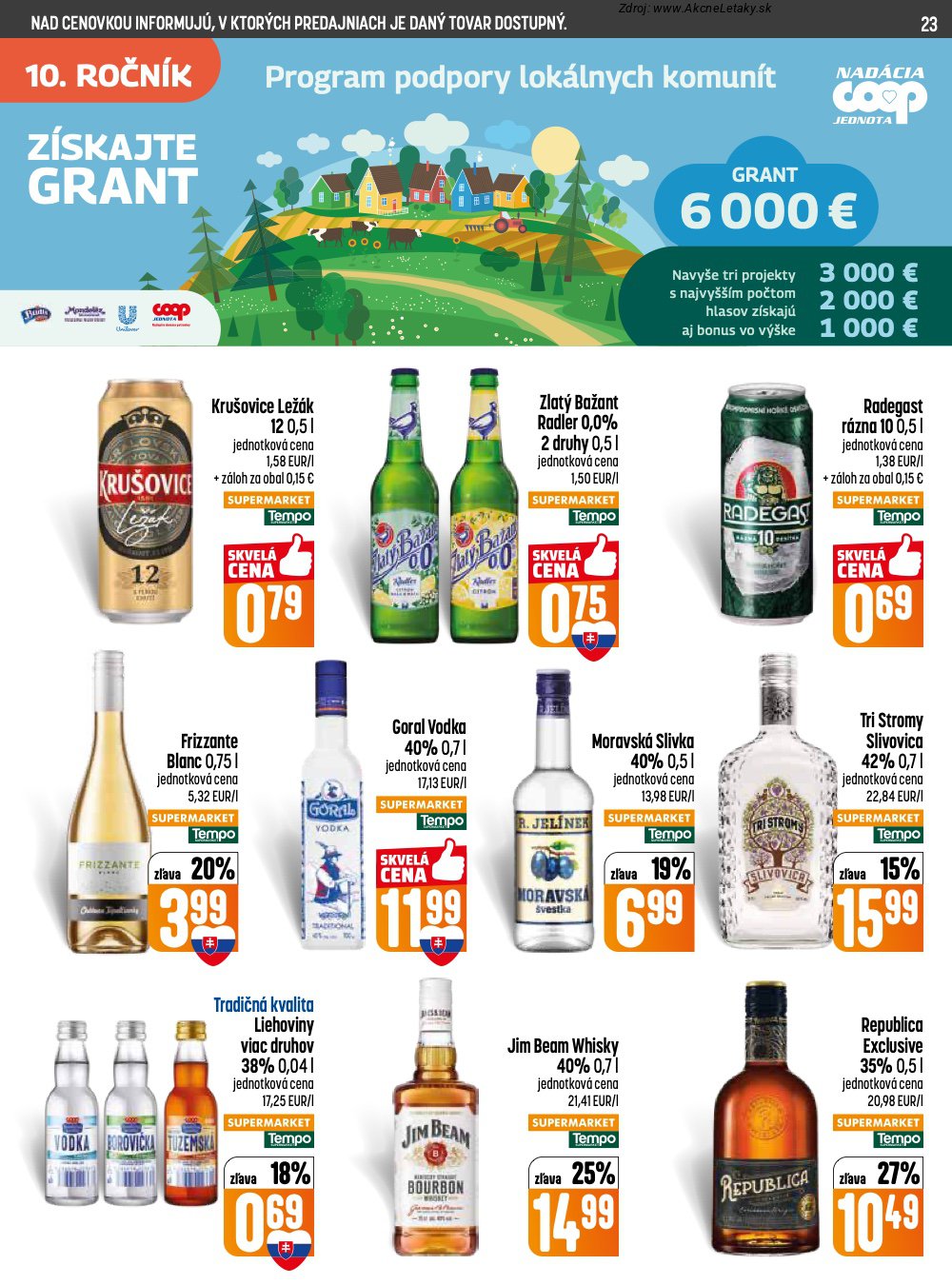 Leták COOP Jednota (19. 2. - 25. 2. 2026) - strana 23 z 28