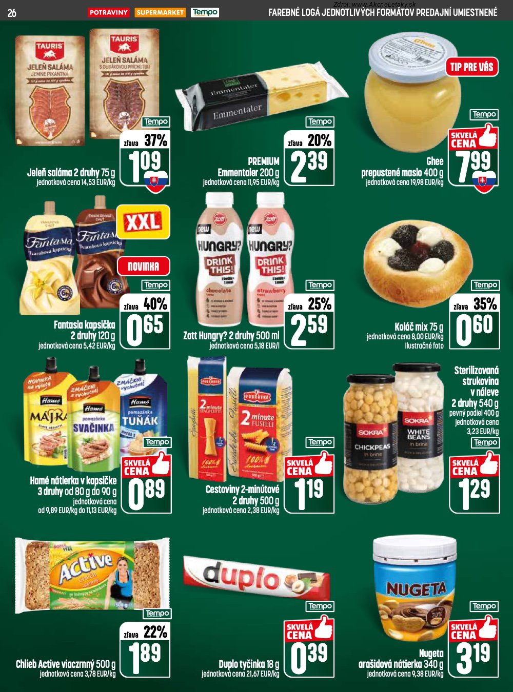 Leták COOP Jednota (19. 2. - 25. 2. 2026) - strana 26 z 28