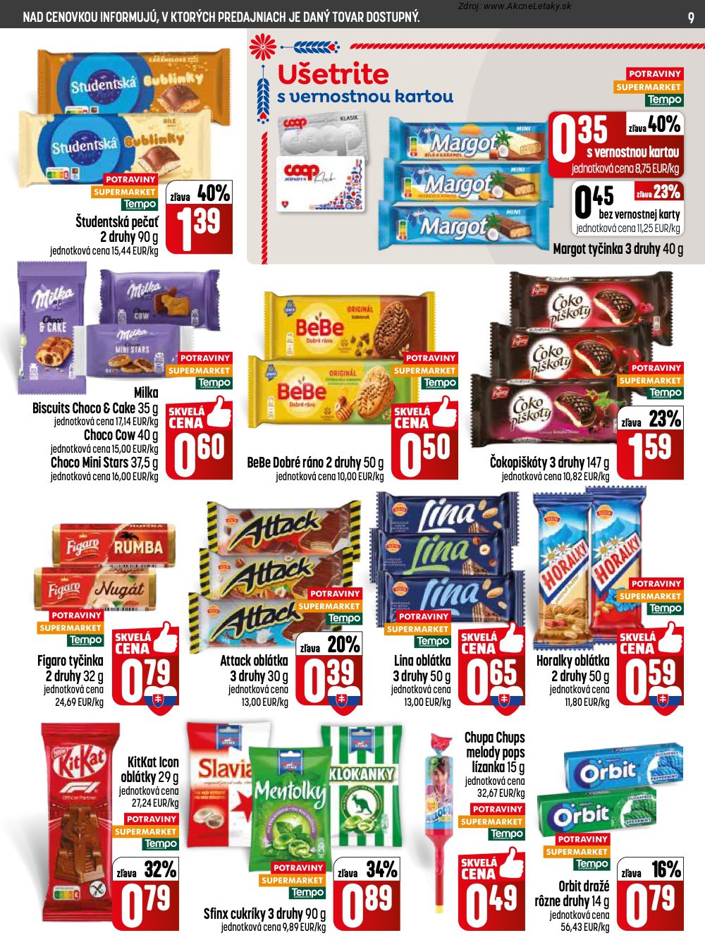 Leták COOP Jednota (19. 2. - 25. 2. 2026) - strana 9 z 28