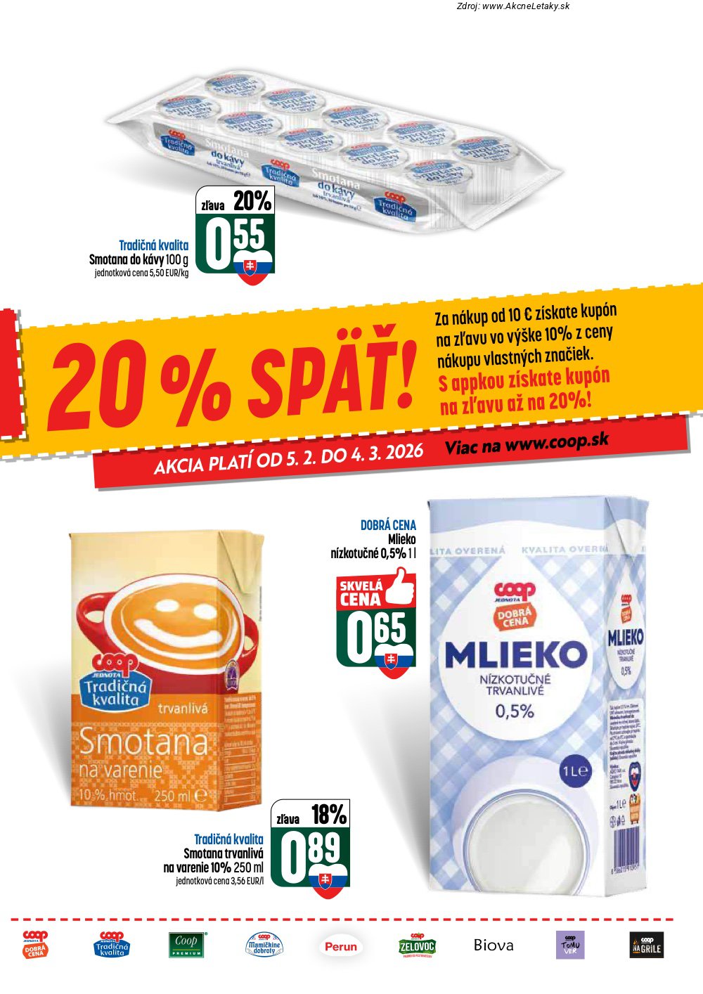 Leták COOP Jednota (26. 2. - 4. 3. 2026) - strana 9 z 62