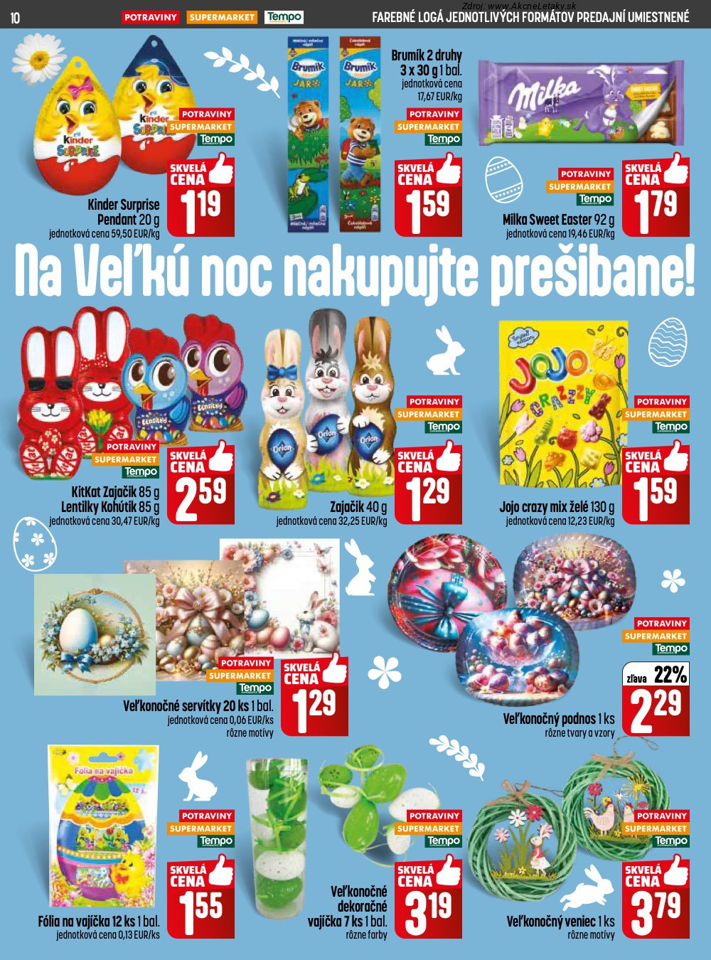 Leták COOP Jednota (12. 3. - 18. 3. 2026) - strana 10 z 32