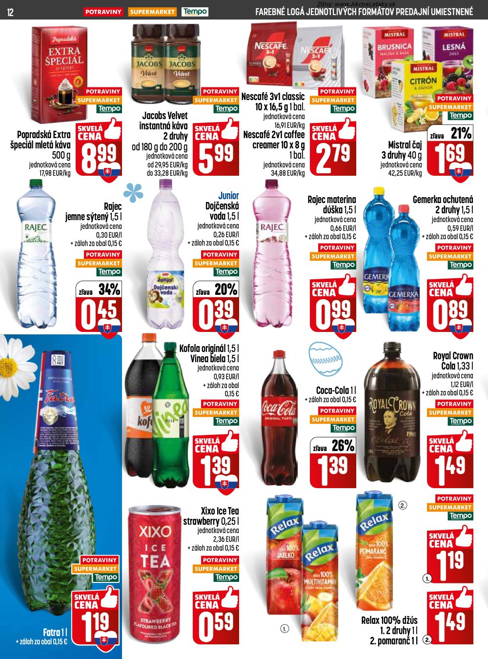 Leták COOP Jednota - strana 12