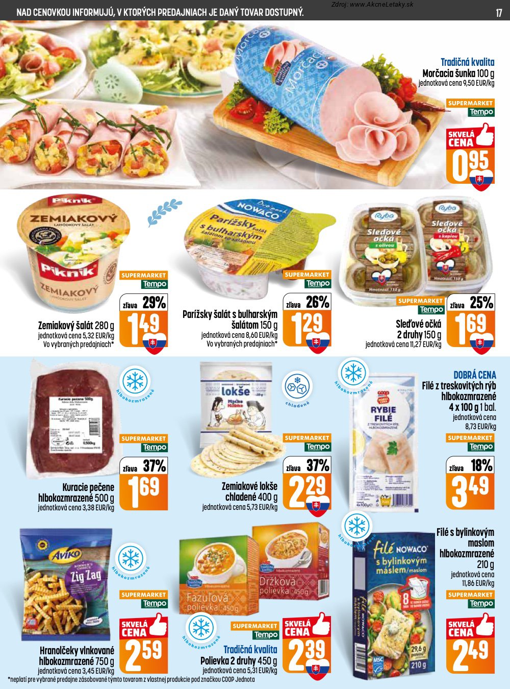 Leták COOP Jednota - strana 17