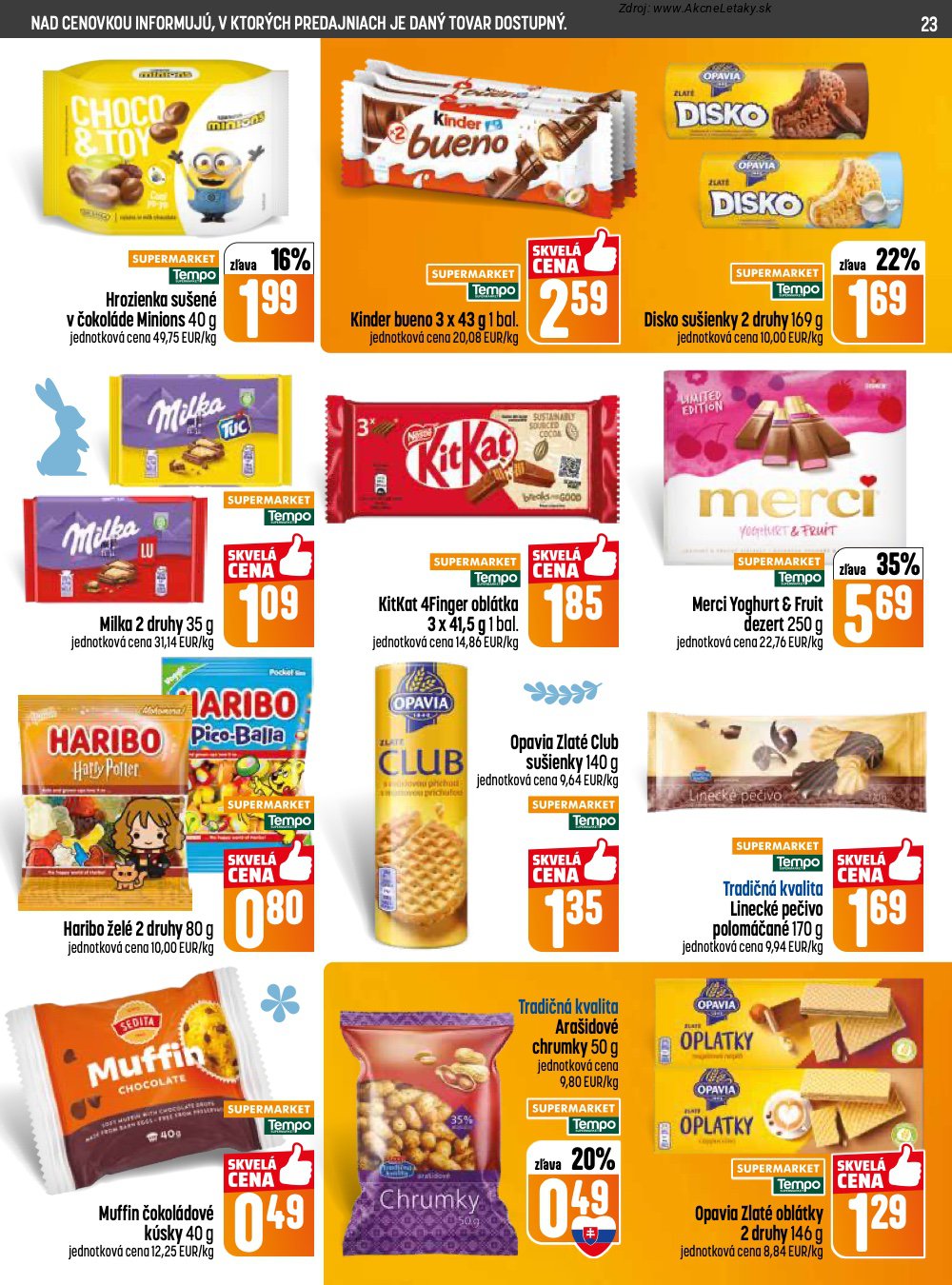 Leták COOP Jednota - strana 23