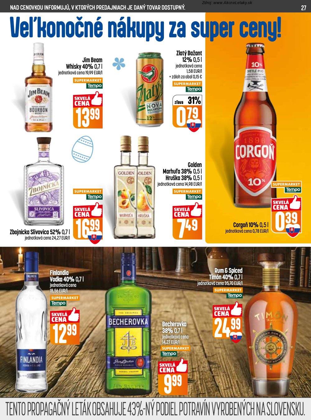 Leták COOP Jednota - strana 27