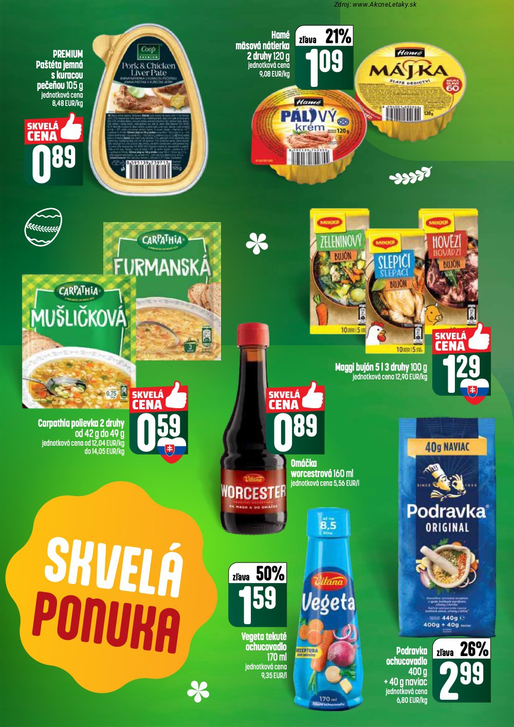 Leták COOP Jednota (31. 3. - 8. 4. 2026) - strana 32 z 56