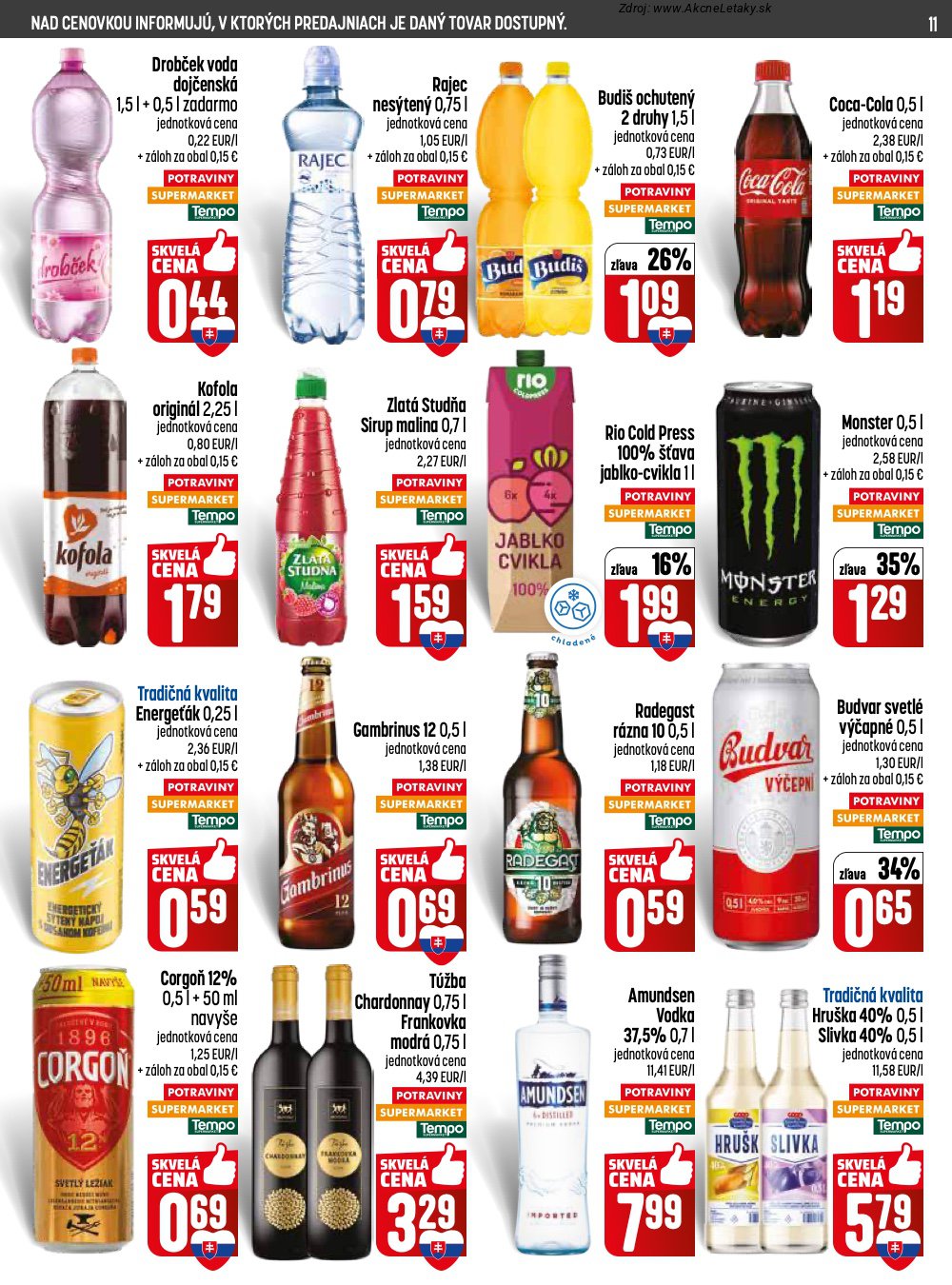 Leták COOP Jednota (9. 4. - 15. 4. 2026) - strana 11 z 28