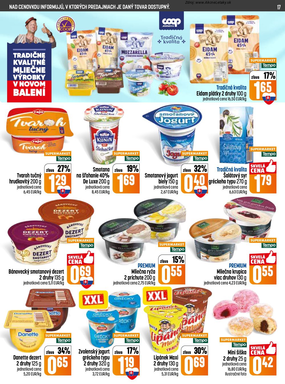 Leták COOP Jednota (9. 4. - 15. 4. 2026) - strana 17 z 28