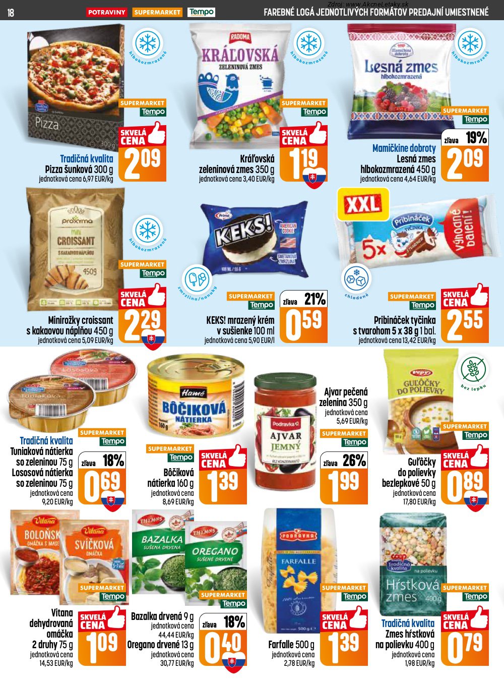 Leták COOP Jednota (9. 4. - 15. 4. 2026) - strana 18 z 28