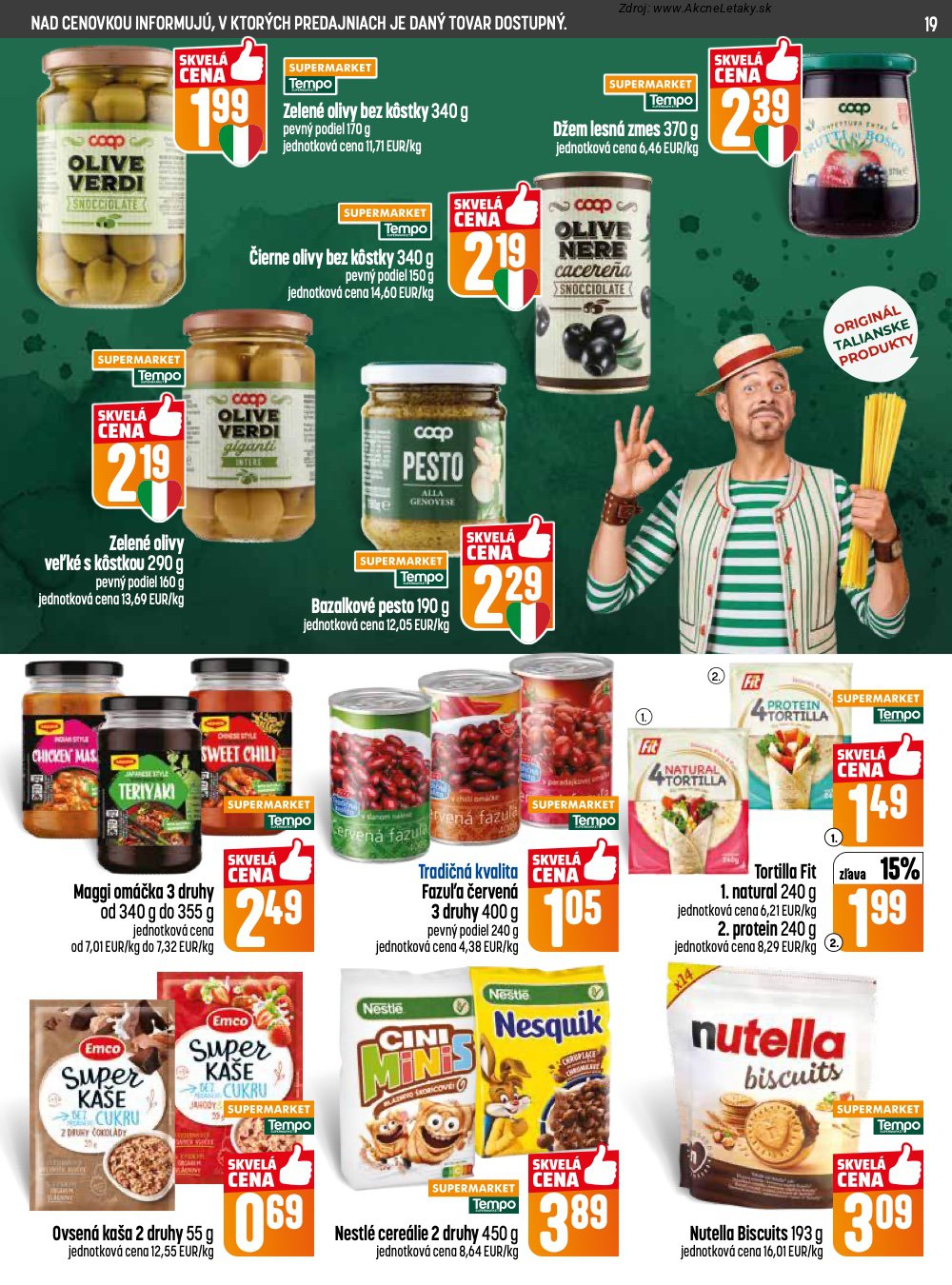 Leták COOP Jednota (9. 4. - 15. 4. 2026) - strana 19 z 28