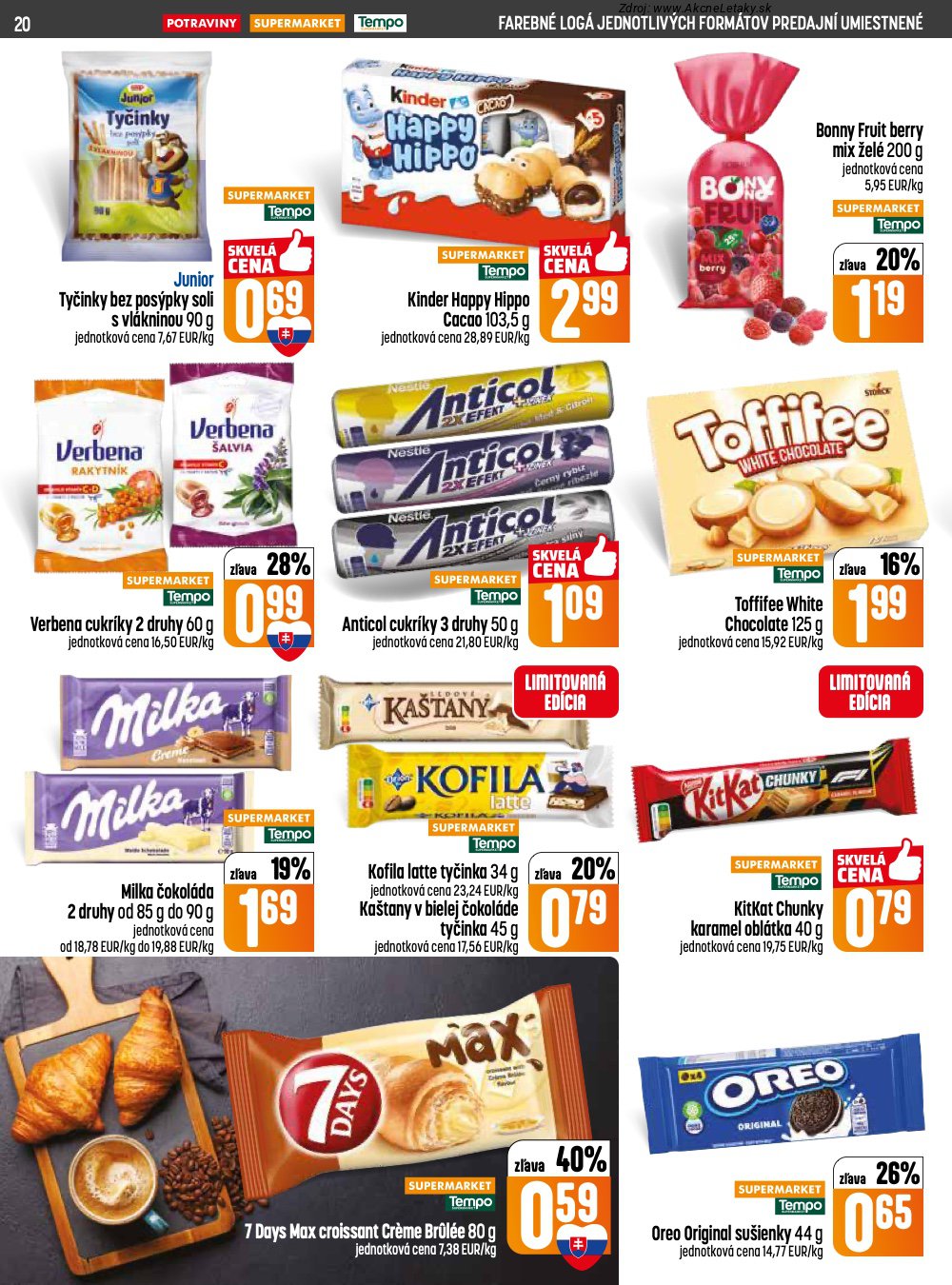 Leták COOP Jednota (9. 4. - 15. 4. 2026) - strana 20 z 28