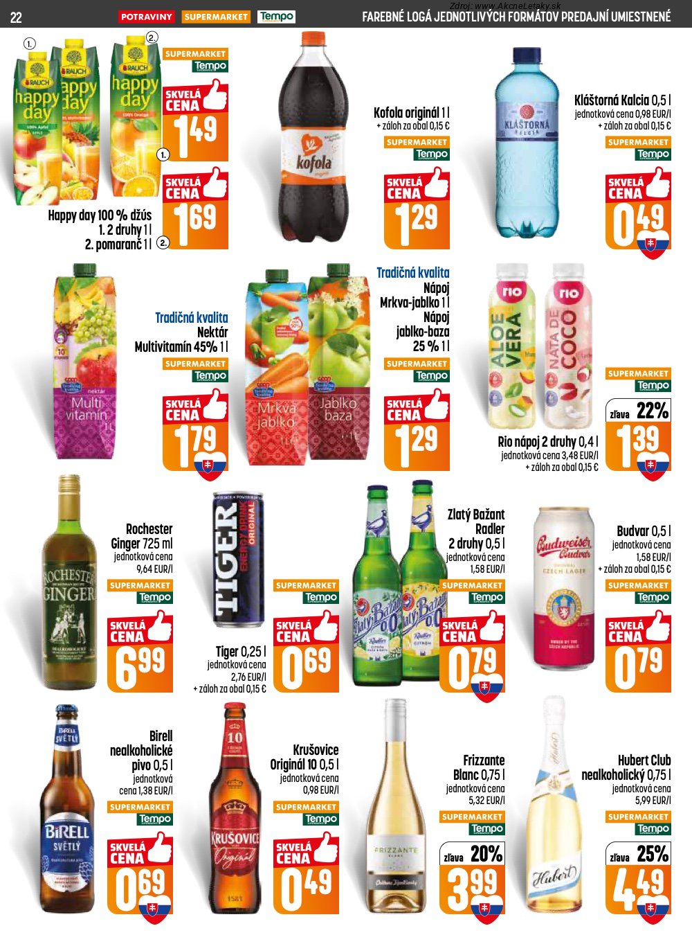 Leták COOP Jednota (9. 4. - 15. 4. 2026) - strana 22 z 28