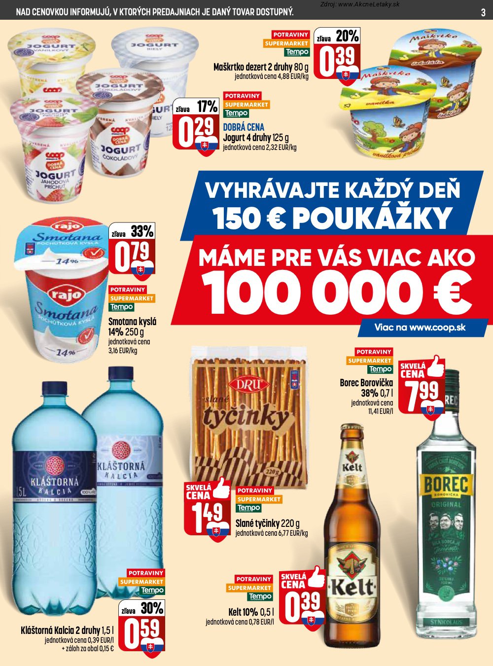 Leták COOP Jednota (9. 4. - 15. 4. 2026) - strana 3 z 28