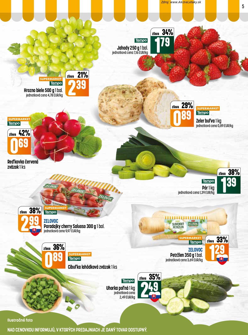 Leták COOP Jednota (9. 4. - 15. 4. 2026) - strana 5 z 28