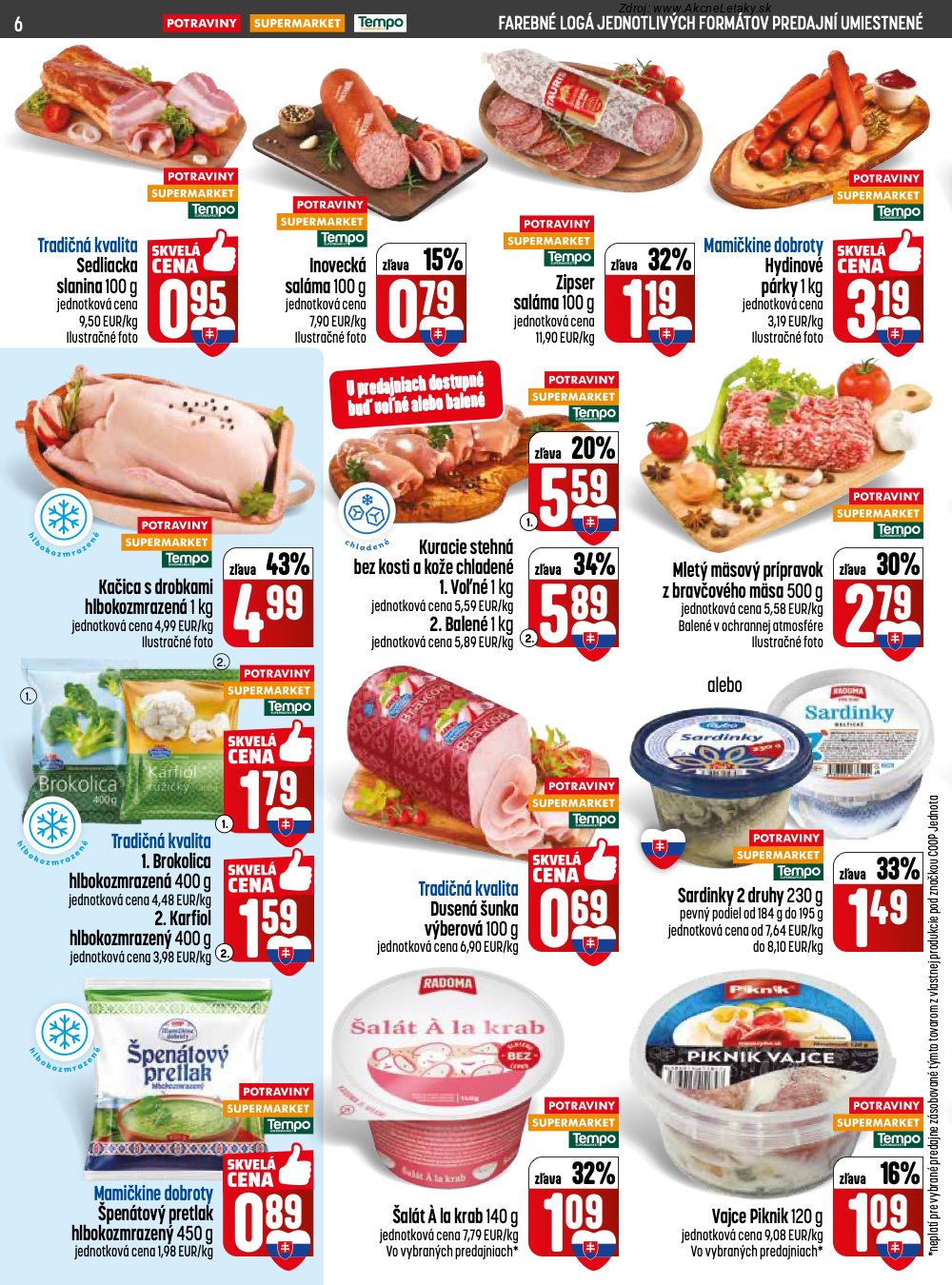 Leták COOP Jednota (9. 4. - 15. 4. 2026) - strana 6 z 28