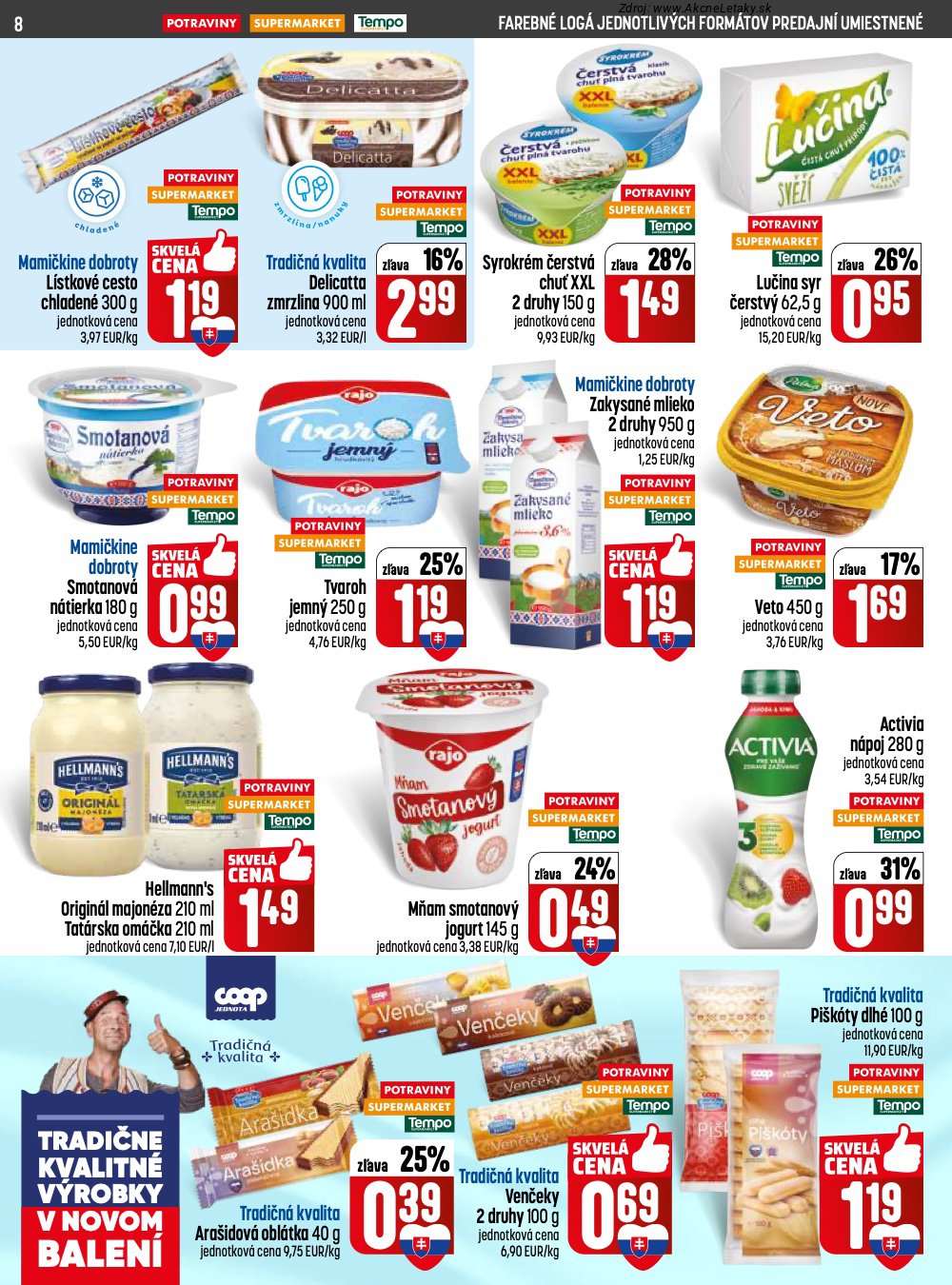Leták COOP Jednota (9. 4. - 15. 4. 2026) - strana 8 z 28