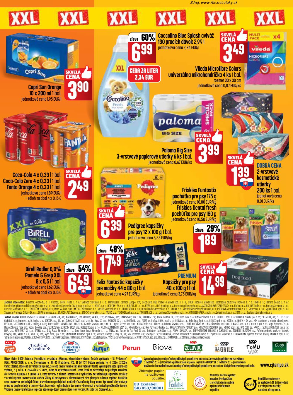 Strana 2 - leták  (16. 4. - 6. 5. 2026)