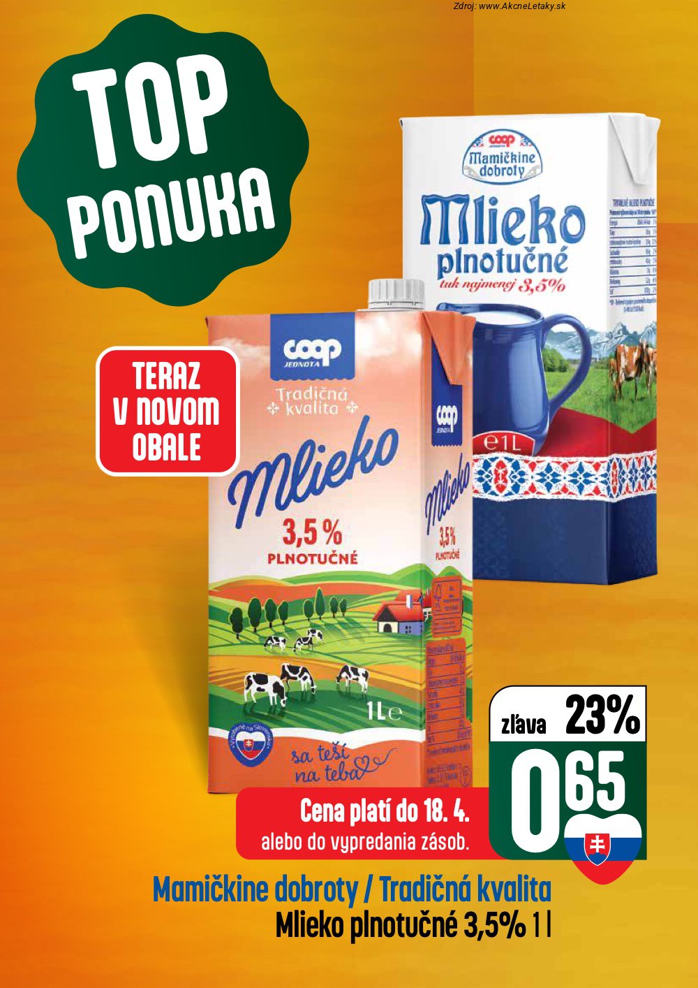 Leták COOP Jednota (16. 4. - 22. 4. 2026) - strana 4 z 55