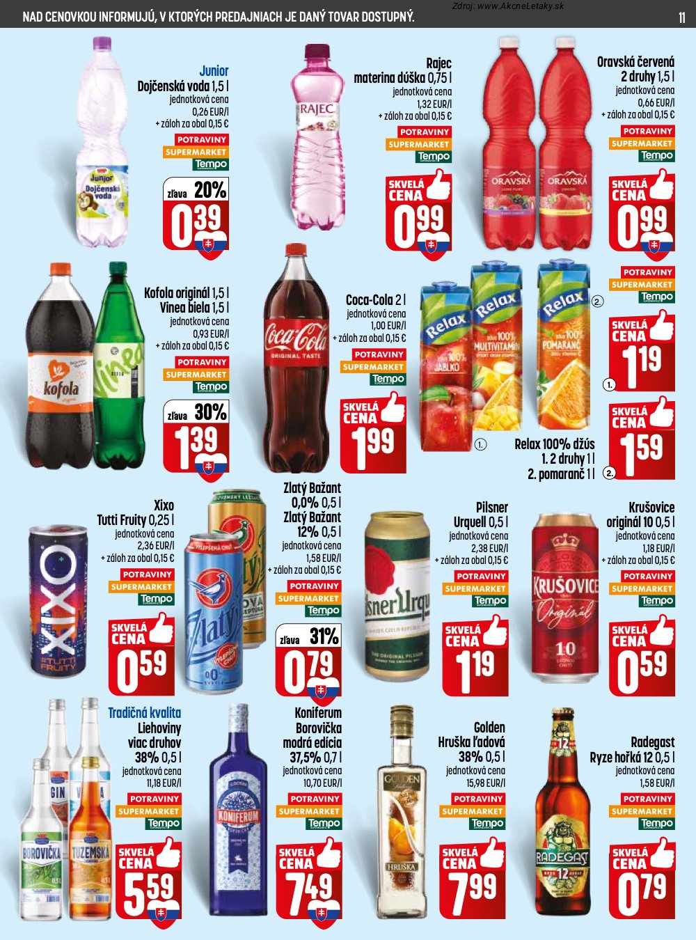 Leták COOP Jednota (16. 4. - 22. 4. 2026) - strana 11 z 29