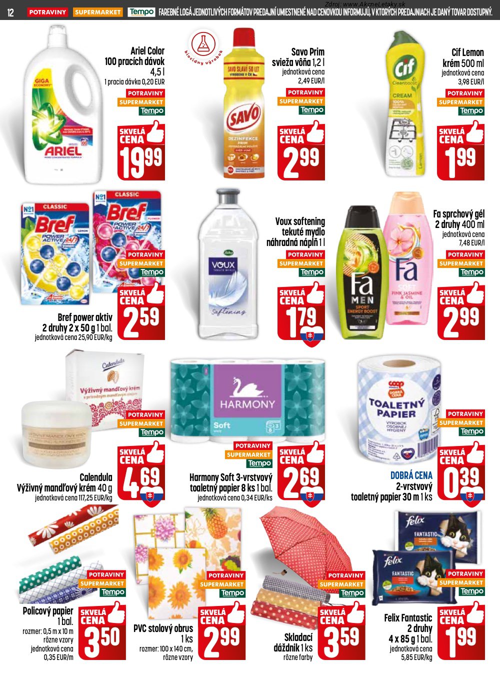 Leták COOP Jednota (16. 4. - 22. 4. 2026) - strana 12 z 29