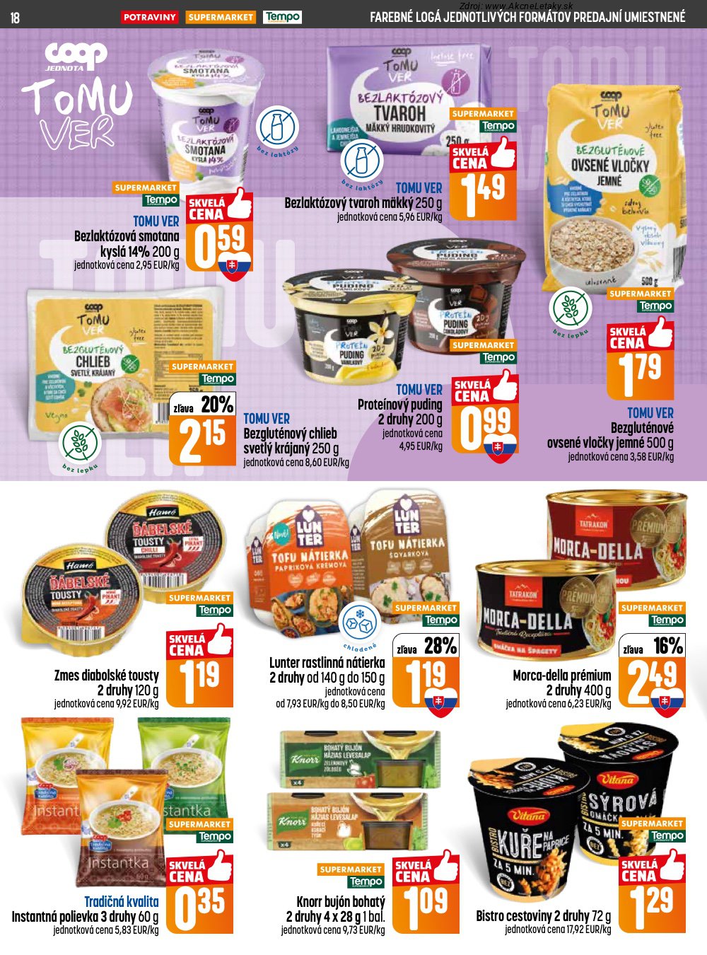 Leták COOP Jednota (16. 4. - 22. 4. 2026) - strana 18 z 29