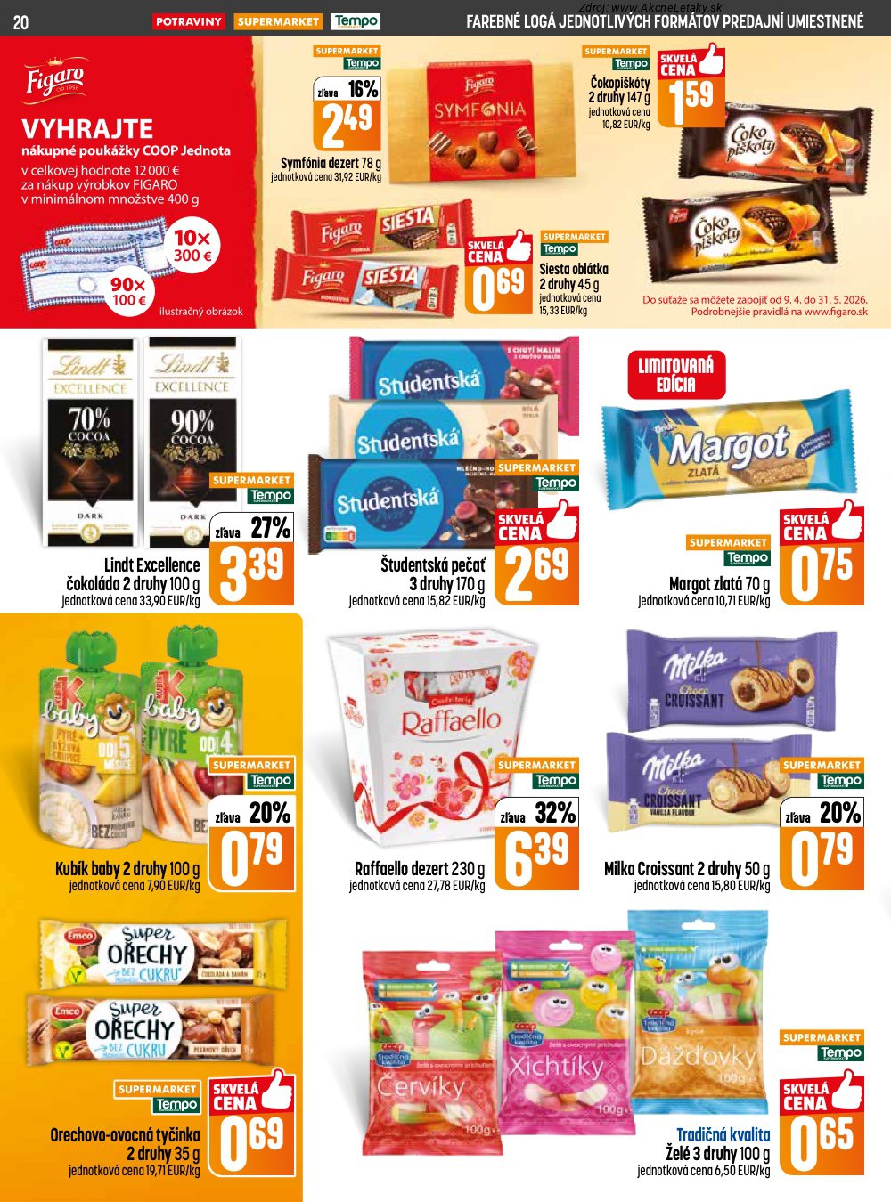 Leták COOP Jednota (16. 4. - 22. 4. 2026) - strana 20 z 29