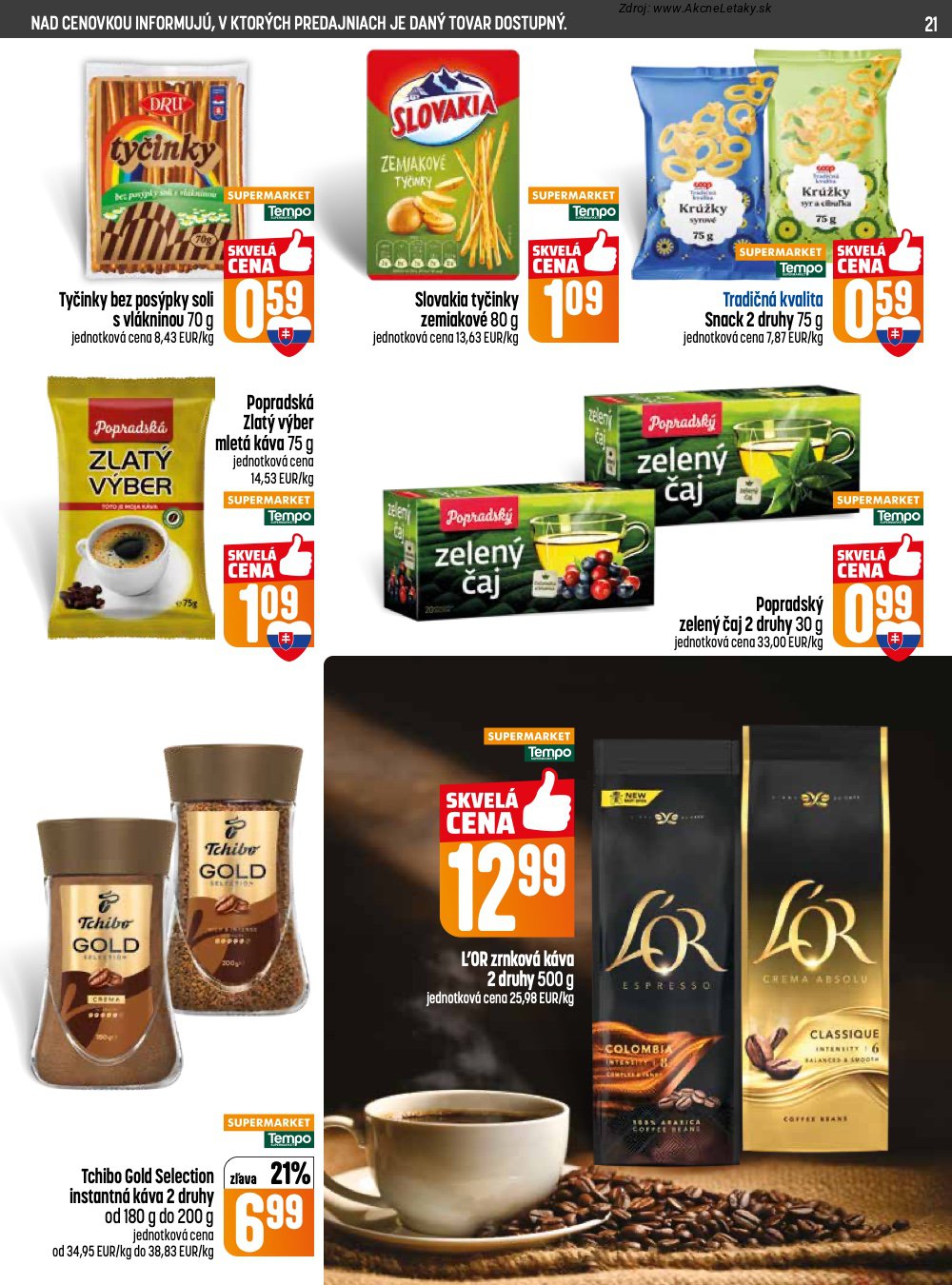 Leták COOP Jednota - strana 21