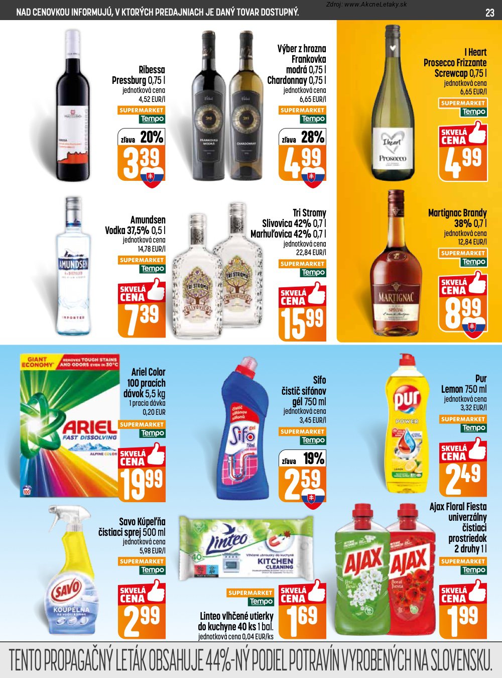 Leták COOP Jednota - strana 23