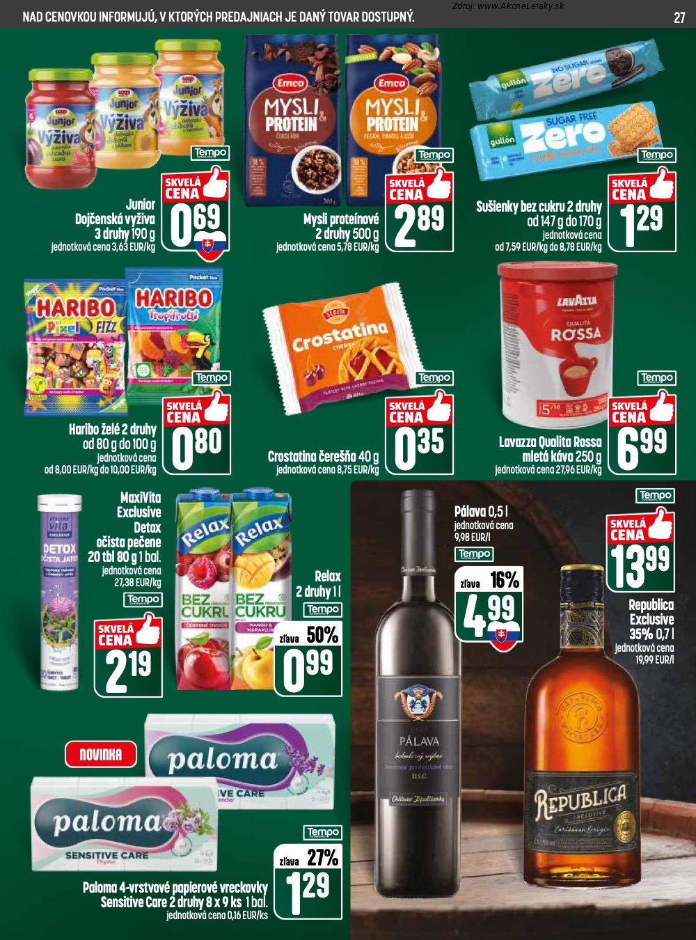 Leták COOP Jednota - strana 27