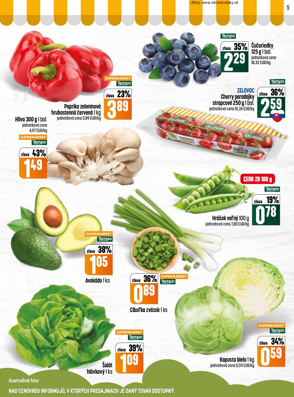 Leták COOP Jednota (16. 4. - 22. 4. 2026) - strana 5 z 29