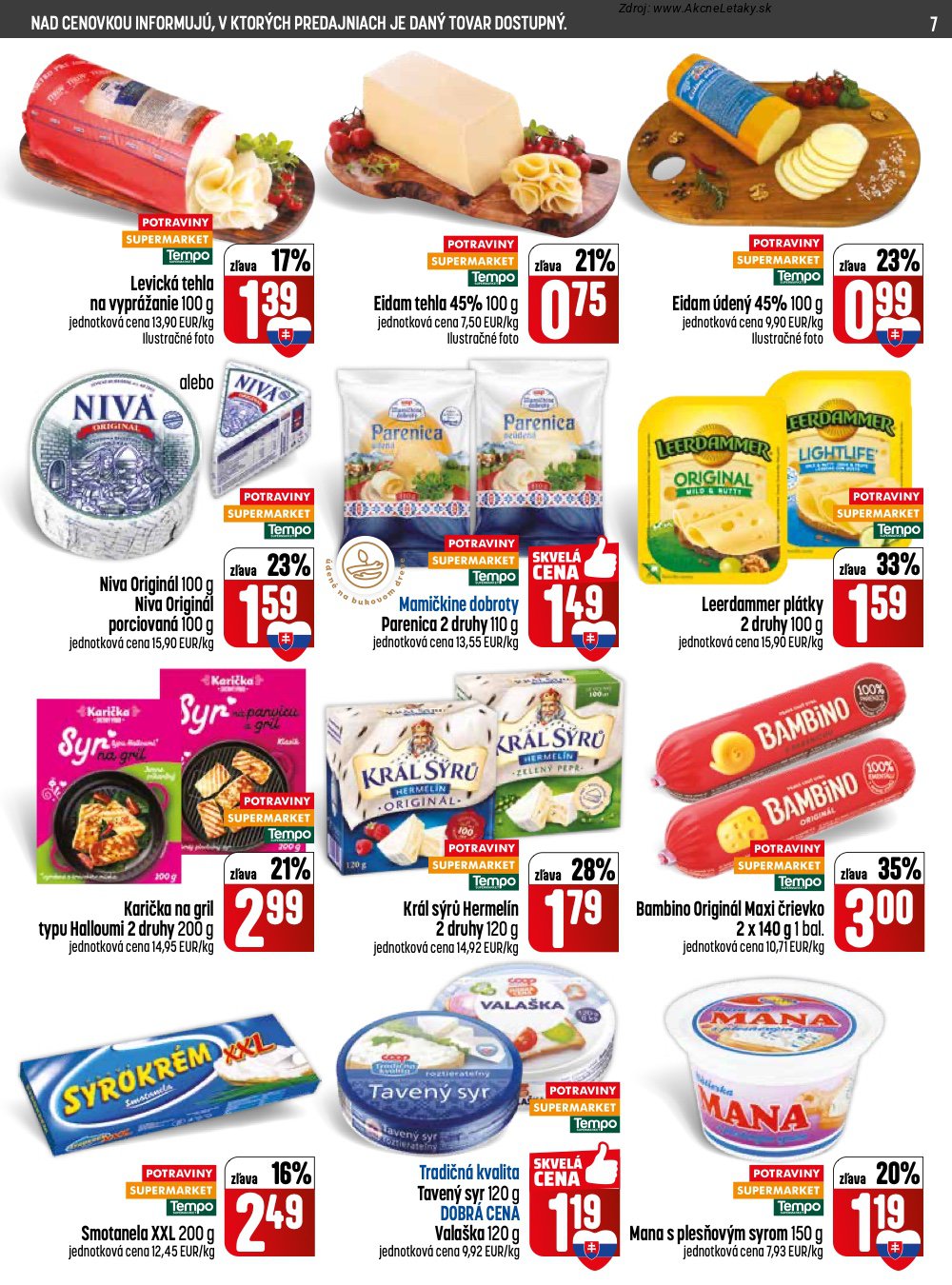 Leták COOP Jednota (16. 4. - 22. 4. 2026) - strana 7 z 29