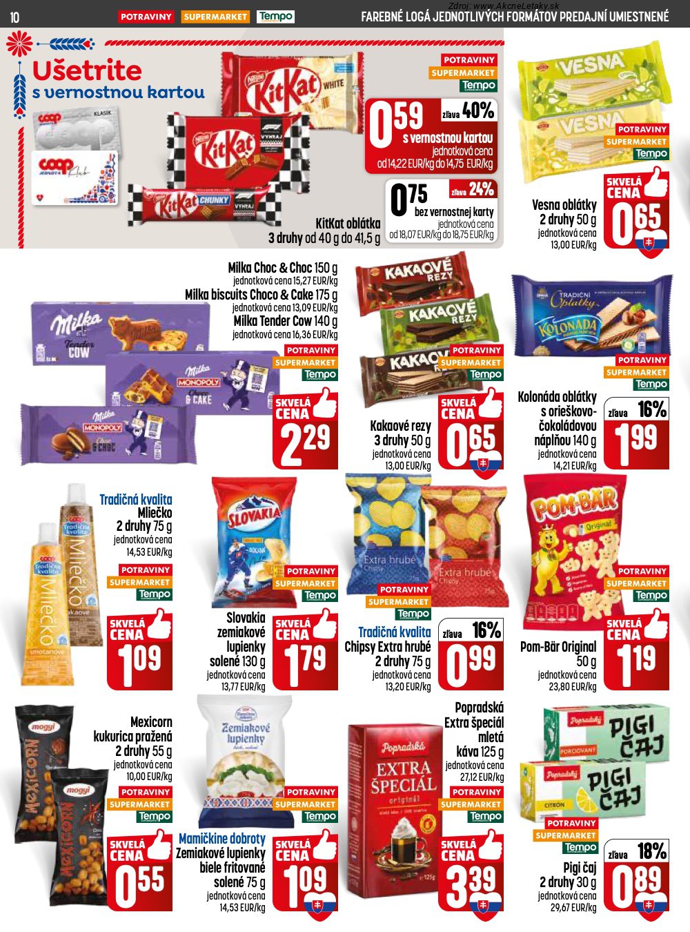 Leták COOP Jednota (23. 4. - 29. 4. 2026) - strana 10 z 28