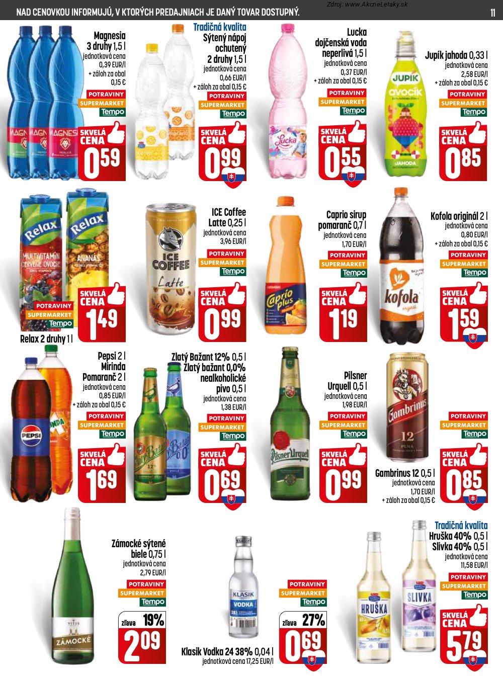 Leták COOP Jednota (23. 4. - 29. 4. 2026) - strana 11 z 28