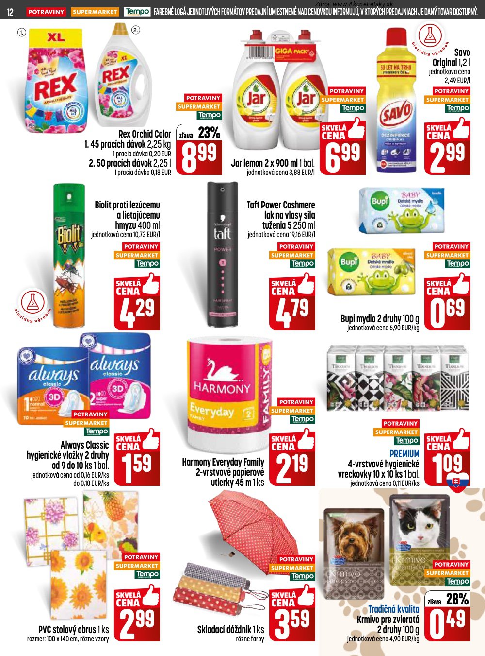 Leták COOP Jednota (23. 4. - 29. 4. 2026) - strana 12 z 28