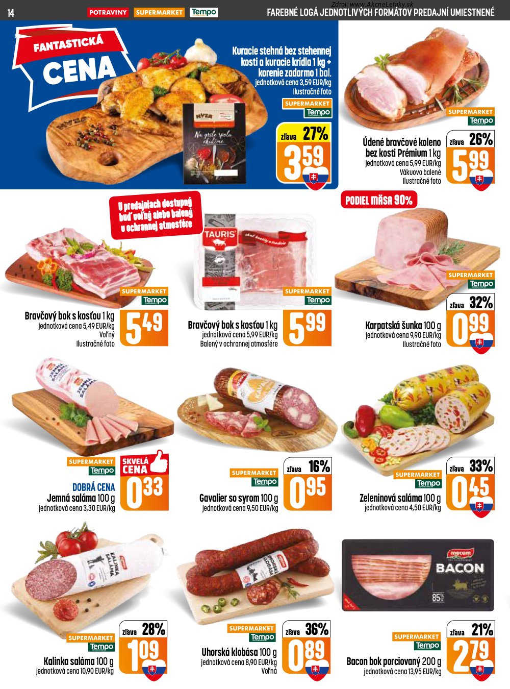 Leták COOP Jednota (23. 4. - 29. 4. 2026) - strana 14 z 28