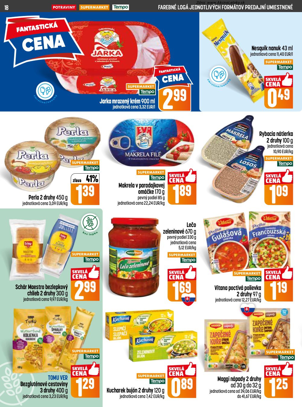 Leták COOP Jednota (23. 4. - 29. 4. 2026) - strana 18 z 28