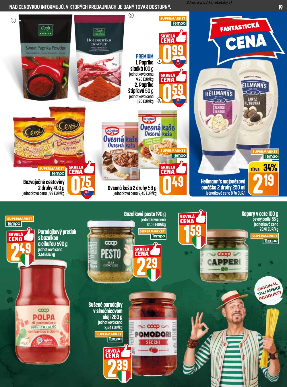 Leták COOP Jednota (23. 4. - 29. 4. 2026) - strana 19 z 28