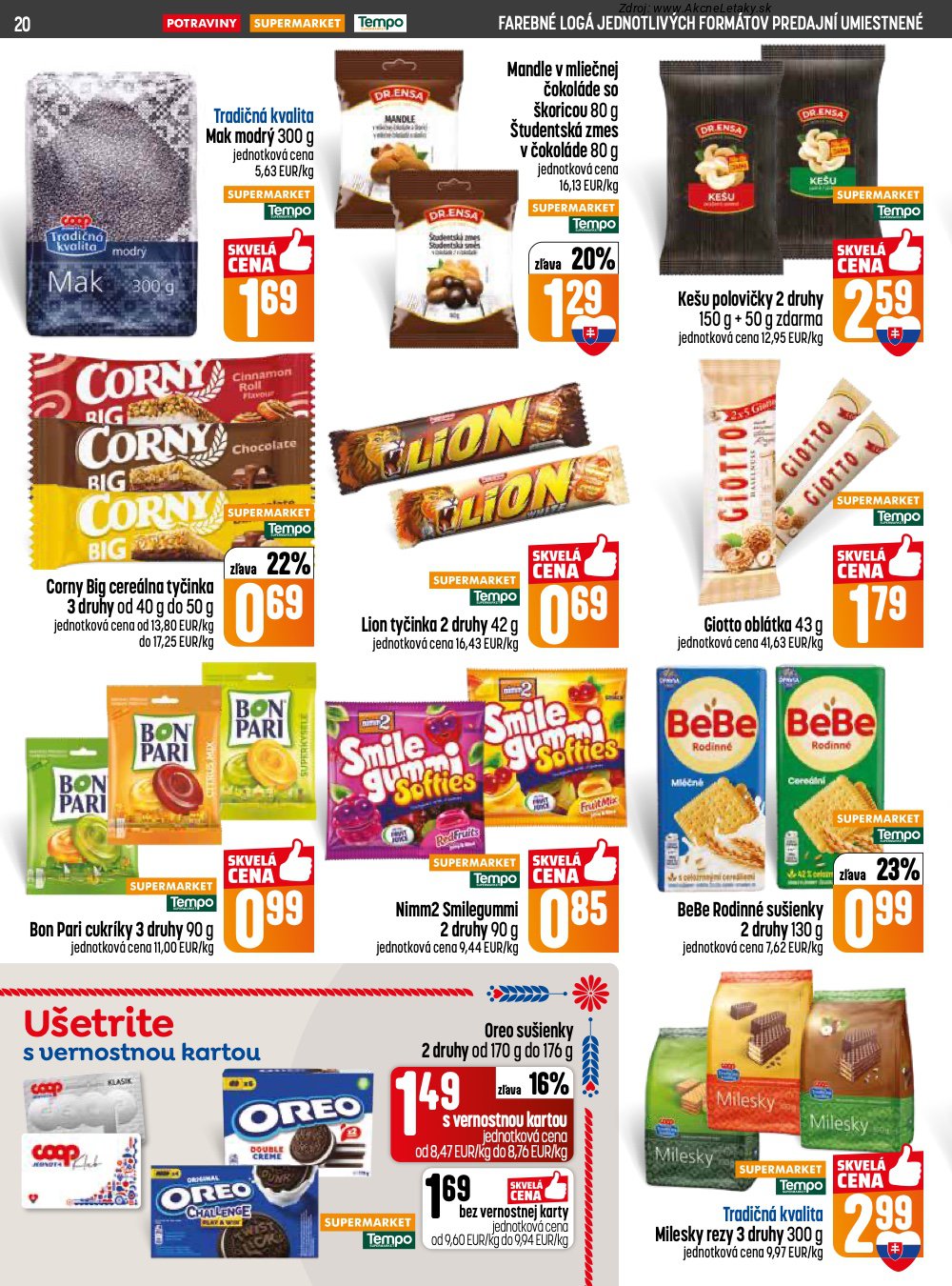 Leták COOP Jednota (23. 4. - 29. 4. 2026) - strana 20 z 28