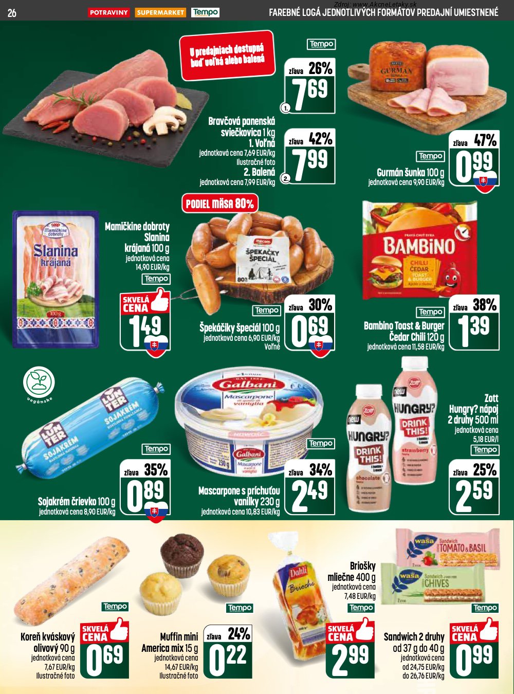 Leták COOP Jednota (23. 4. - 29. 4. 2026) - strana 26 z 28