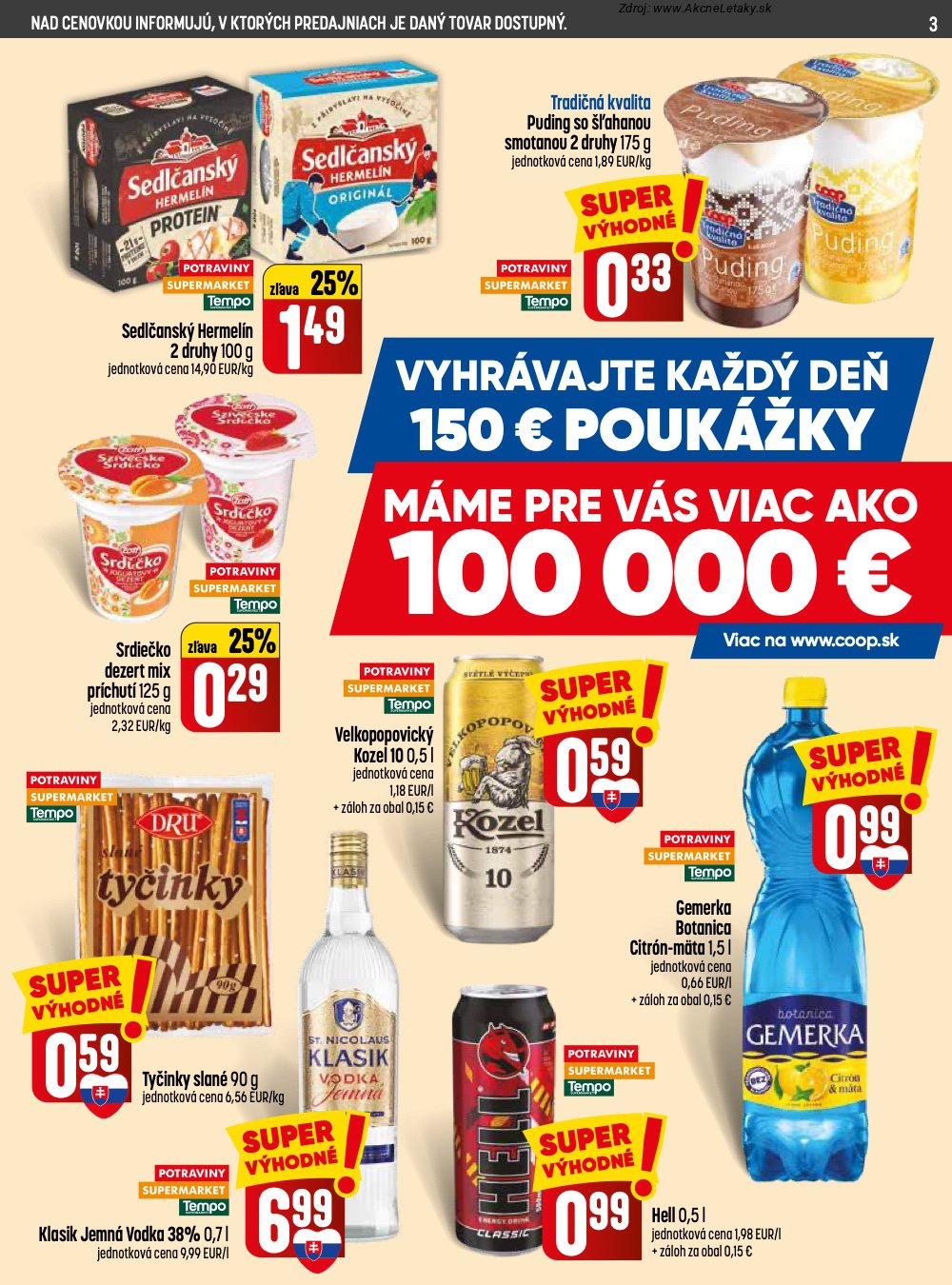 Leták COOP Jednota - strana 3