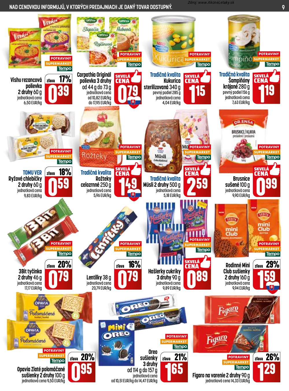 Leták COOP Jednota (23. 4. - 29. 4. 2026) - strana 9 z 28