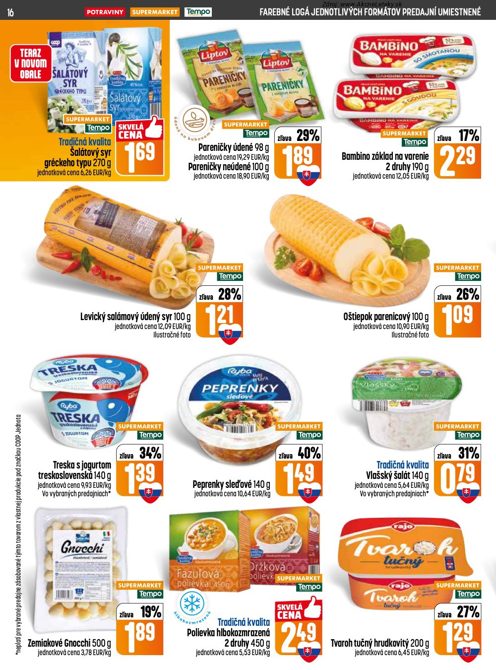Leták COOP Jednota (30. 4. - 6. 5. 2026) - strana 16 z 28